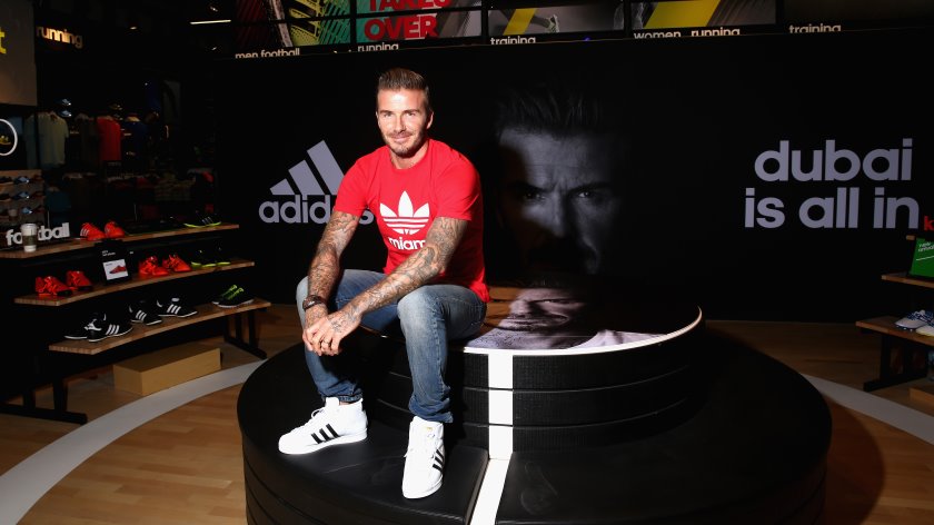 David Beckham opens Adidas’ flagship Dubai Homecourt store at the Mall of Emirates